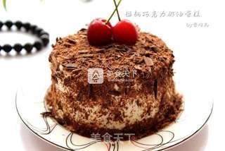#ACA烘焙明星大赛#樱桃巧克力奶油蛋糕的做法步骤:13