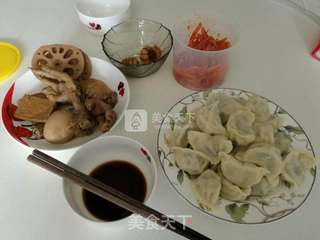 猪肉苦菜馅儿饺子的做法步骤:10