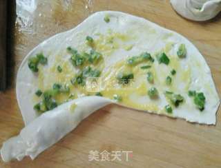 千层油酥饼的做法步骤:8
