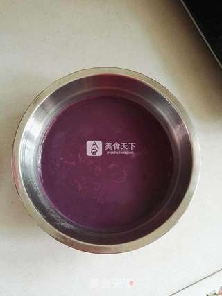 #ACA烘焙明星大赛#紫薯馒头的做法步骤:5