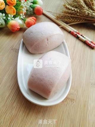 #ACA烘焙明星大赛#紫薯馒头的做法步骤:12