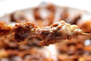 #ACA烘焙明星大赛#烤羊肉串的做法步骤:15