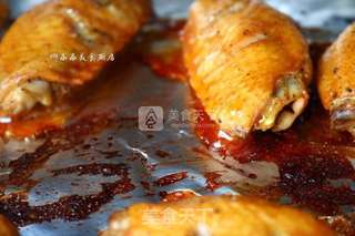 #ACA烘焙明星大赛#蜜汁烤翅的做法步骤:6