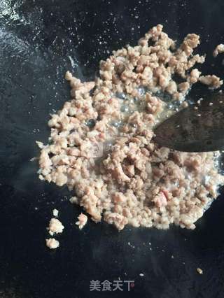 蒜蓉肉末烤茄子的做法步骤:5