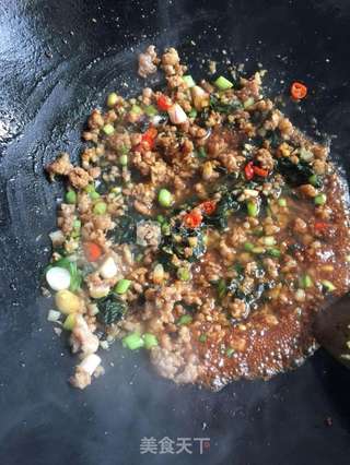 蒜蓉肉末烤茄子的做法步骤:8