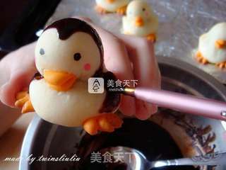 #ACA烘焙明星大赛#企鹅烧果子的做法步骤:16