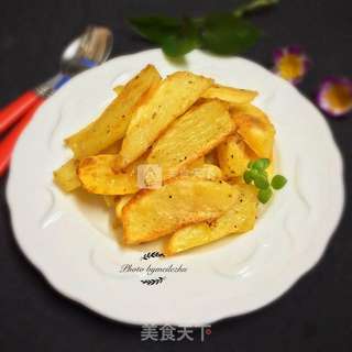 #ACA烘焙明星大赛#烤薯角的做法步骤:10