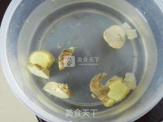 杏仁露炖雪蛤的做法步骤:3