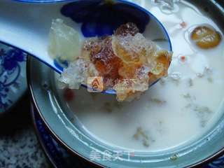 杏仁露炖雪蛤的做法步骤:17
