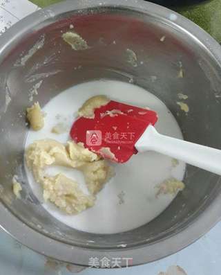 心形棉花蛋糕的做法步骤:4