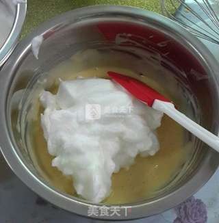 心形棉花蛋糕的做法步骤:8