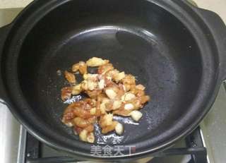 扁豆肉丝土豆焖面的做法步骤:4