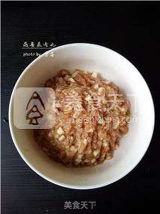 【最是鲜美多汁】菠菜蒸肉丸的做法步骤:7