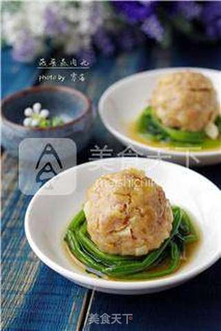 【最是鲜美多汁】菠菜蒸肉丸的做法步骤:17