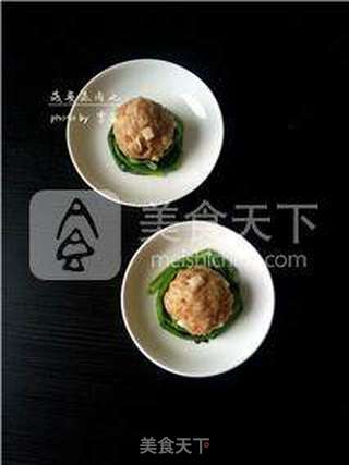 【最是鲜美多汁】菠菜蒸肉丸的做法步骤:13