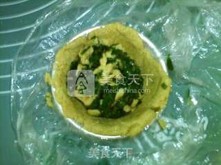 蒲公英鸡蛋贴饼子的做法步骤:17