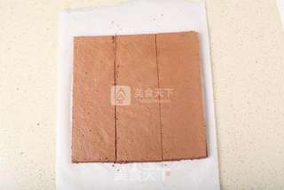 可可漩涡蛋糕的做法步骤:11