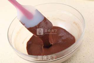 可可漩涡蛋糕的做法步骤:4