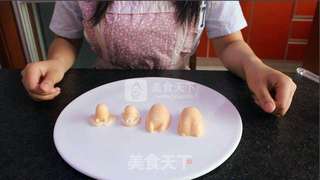 懒蛋蛋布丁 香蕉牛奶布丁 儿童食谱的做法步骤:9