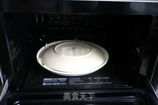 微波炉版肉末粉丝娃娃菜的做法步骤：10