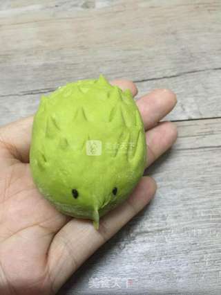 菠菜刺猬包的做法步骤:5