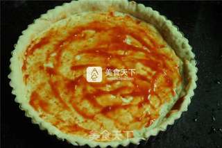 #ACA烘焙明星大赛#豆浆做的披萨哦——鸡肉丁蔬菜披萨的做法步骤:10