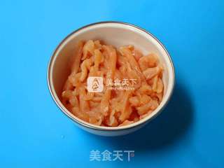 酱香鸡柳的做法步骤:2