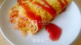 日式蛋包饭的做法步骤:4