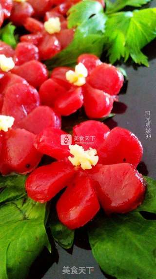 #ACA烘焙明星大赛#火龙果年糕【面包机版零失败】的做法步骤:22
