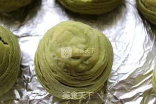 #ACA烘焙明星大赛#抹茶豆沙松子酥的做法步骤：12