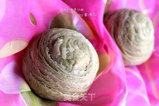 #ACA烘焙明星大赛#抹茶豆沙松子酥的做法步骤:13