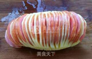 #ACA烘焙明星大赛#孜然烤风琴土豆的做法步骤:5