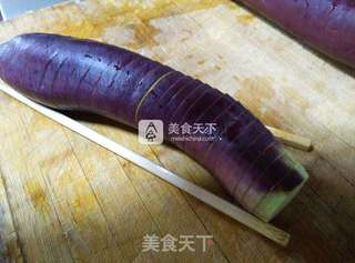 #ACA烘焙明星大赛#如意盘龙烤茄子的做法步骤:4