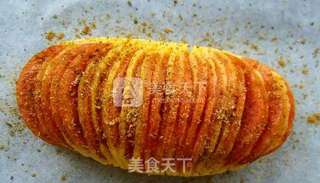 #ACA烘焙明星大赛#孜然烤风琴土豆的做法步骤:6