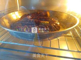 #ACA烘焙明星大赛#如意盘龙烤茄子的做法步骤:8
