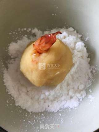 #ACA烘焙明星大赛#烤土豆虾球的做法步骤:16