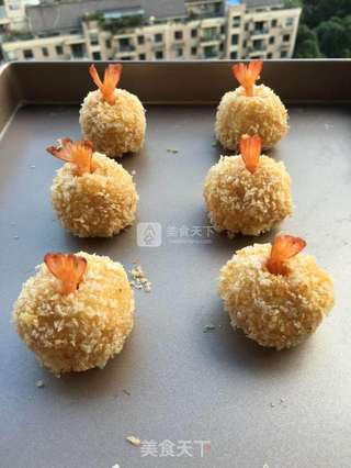 #ACA烘焙明星大赛#烤土豆虾球的做法步骤:19