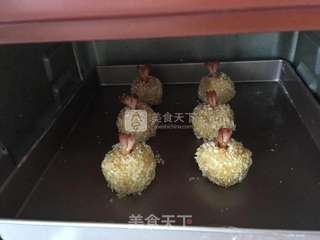 #ACA烘焙明星大赛#烤土豆虾球的做法步骤:20