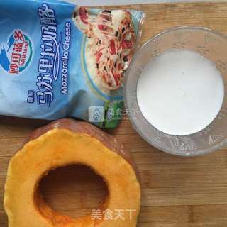 芝士焗南瓜的做法步骤：1