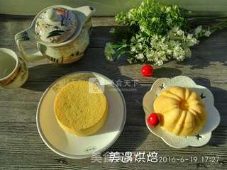 #ACA烘焙明星大赛 #南瓜小蛋糕的做法步骤:17