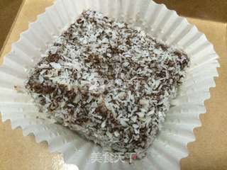 #ACA烘培明星大赛#Lamington莱明顿蛋糕的做法步骤：20