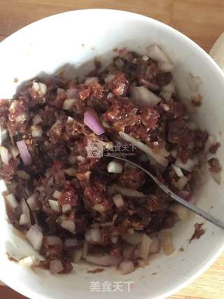 洋葱牛肉馅饼的做法步骤:5