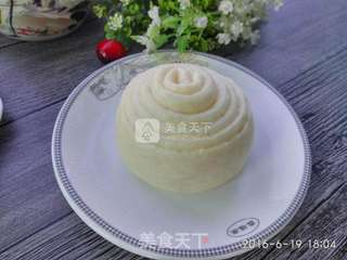 #ACA烘焙明星大赛#奶香大花卷的做法步骤：13