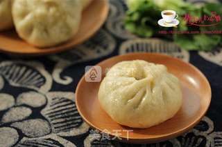青菜香菇包 的做法步骤:13