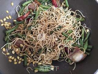 豆角焖面的做法步骤:8