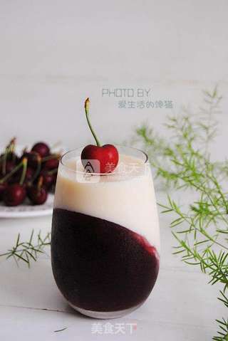 #ACA烘焙明星大赛#樱桃豆浆果冻爽的做法步骤:10