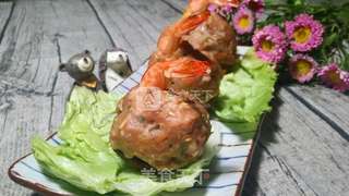 ＃ACA烘焙明星大赛＃虾肉酿香菇的做法步骤：11