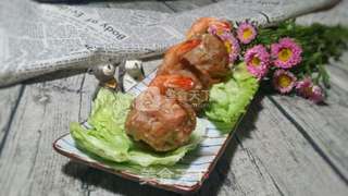 ＃ACA烘焙明星大赛＃虾肉酿香菇的做法步骤：13