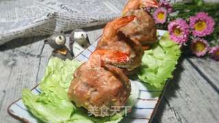 ＃ACA烘焙明星大赛＃虾肉酿香菇的做法步骤：14