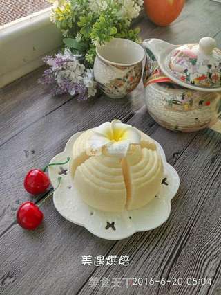 #ACA烘焙明星大赛#奶香大花卷的做法步骤：15